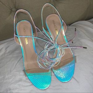 Fashion Nova Laced Up Heels